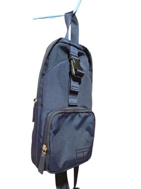 Navy Crossbody Sling Bag for Men - Compact Everyday Carry